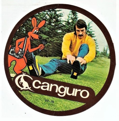 Adesivo canguro enrico - adesivo,